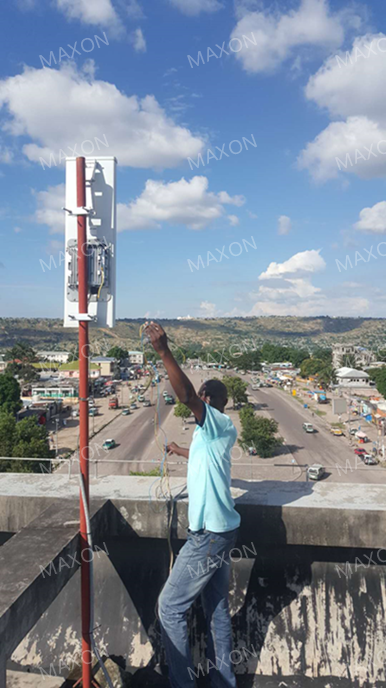 南京码讯光电刚果某体育场无线覆盖